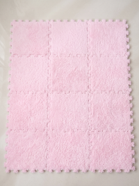 Kids Puzzle Mat - Rose - 10 pieces