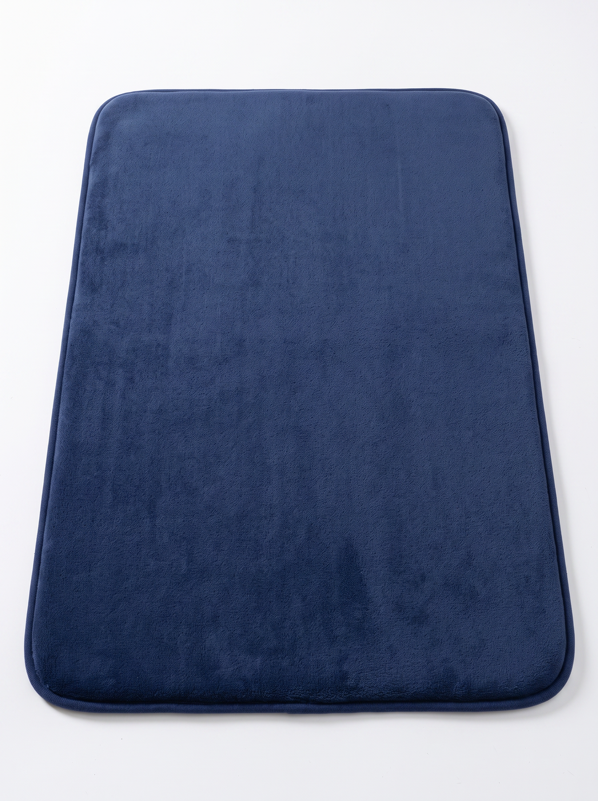 Coral Velvet Bath Mat - Blue - 40x60cm