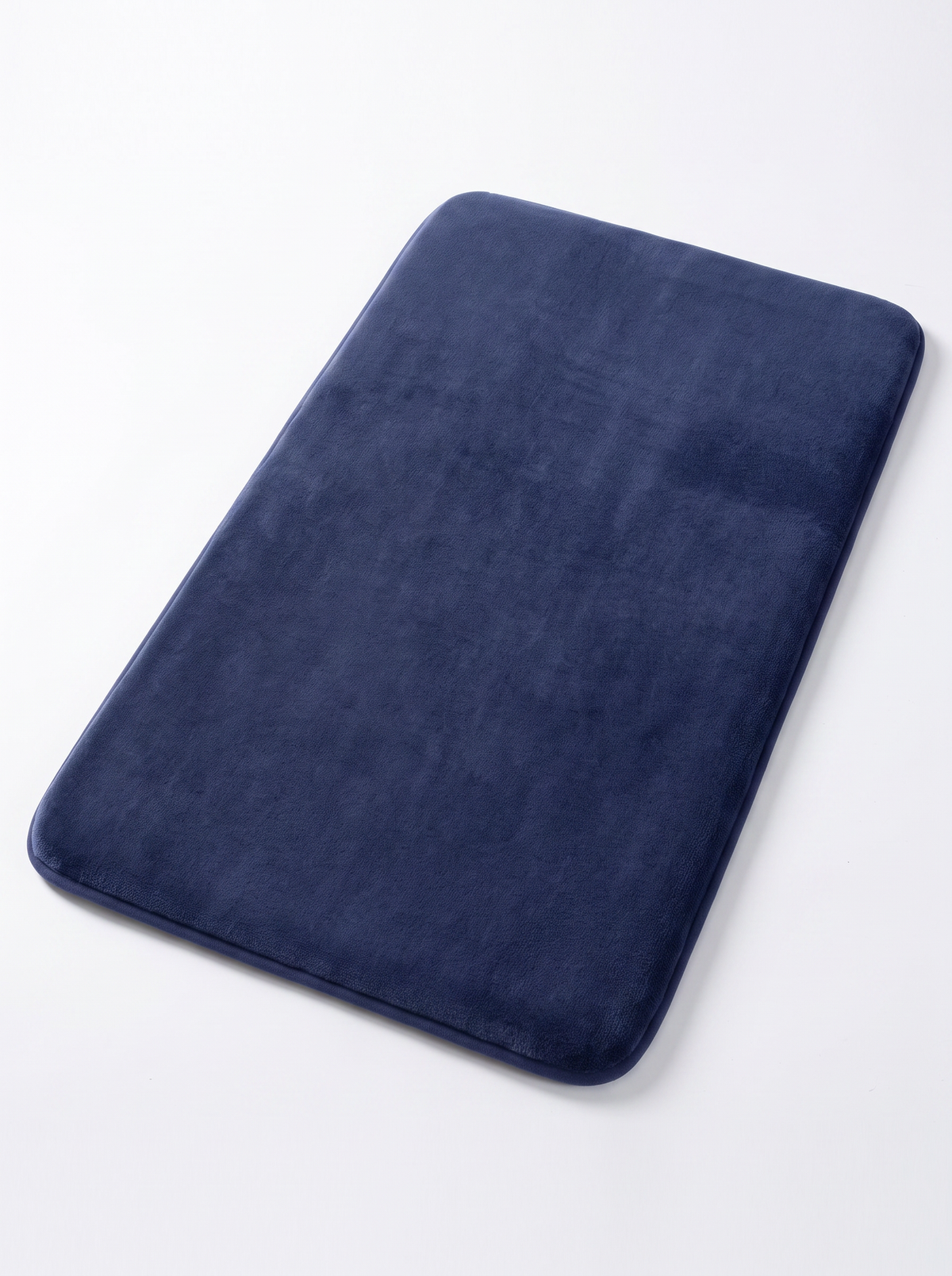 Coral Velvet Bath Mat - Blue - 50x80cm