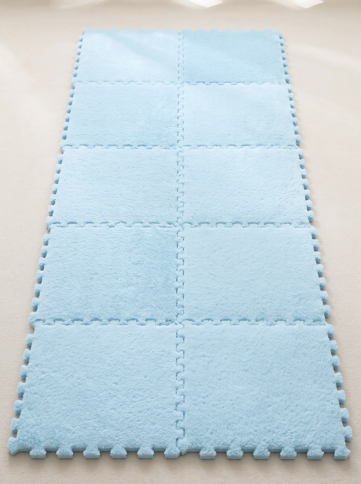 Kids Puzzle Mat - Sky Blue - 10 pieces