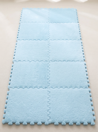 Kids Puzzle Mat - Sky Blue - 10 pieces