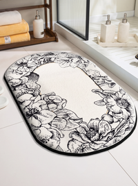 Mist Flannel Bath Mat - Type3 - 50x80cm