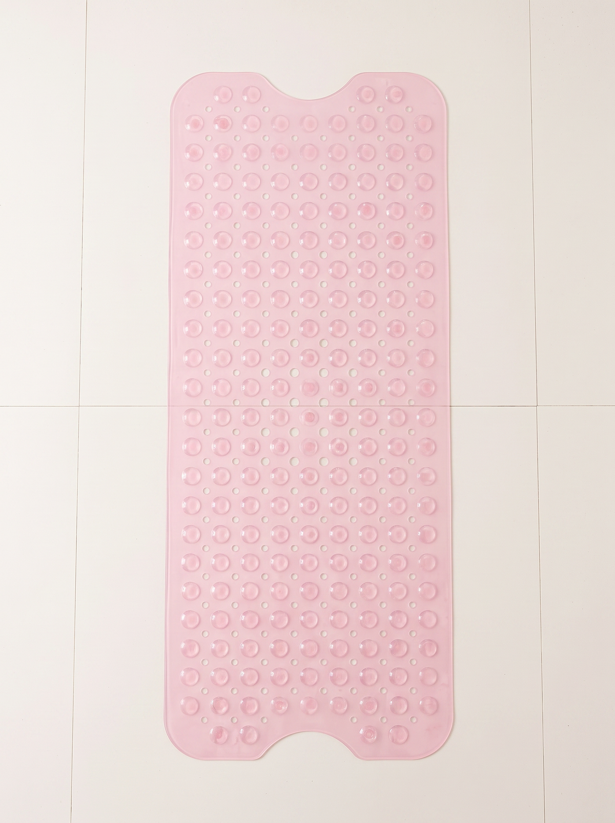 Suction-Grip Shower Mat - Pink - 40x100cm