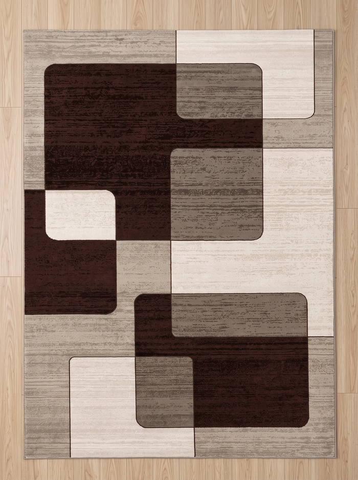 Nordic Flannel Rug - Pine - 80x120cm