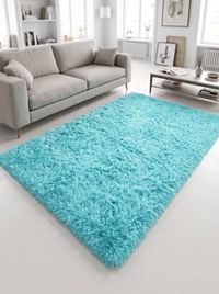 Sky Blue Gradient Rug - Sky Blue - 120x200cm