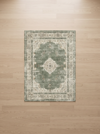Retro Plush Rug - Sage - 200x300cm