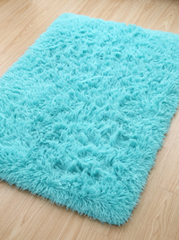 Sky Blue Gradient Rug - Sky Blue - 40x60cm
