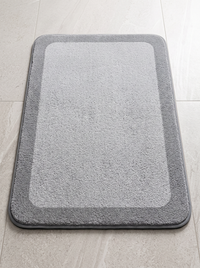 Quick-Dry Entry Mat - Light grey - 50x80cm
