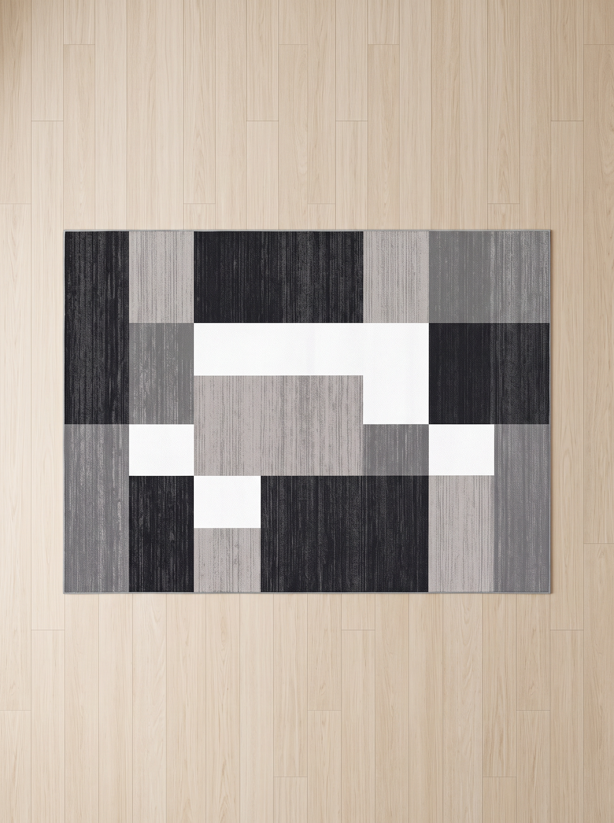 Nordic Flannel Rug - Birch - 160x230cm