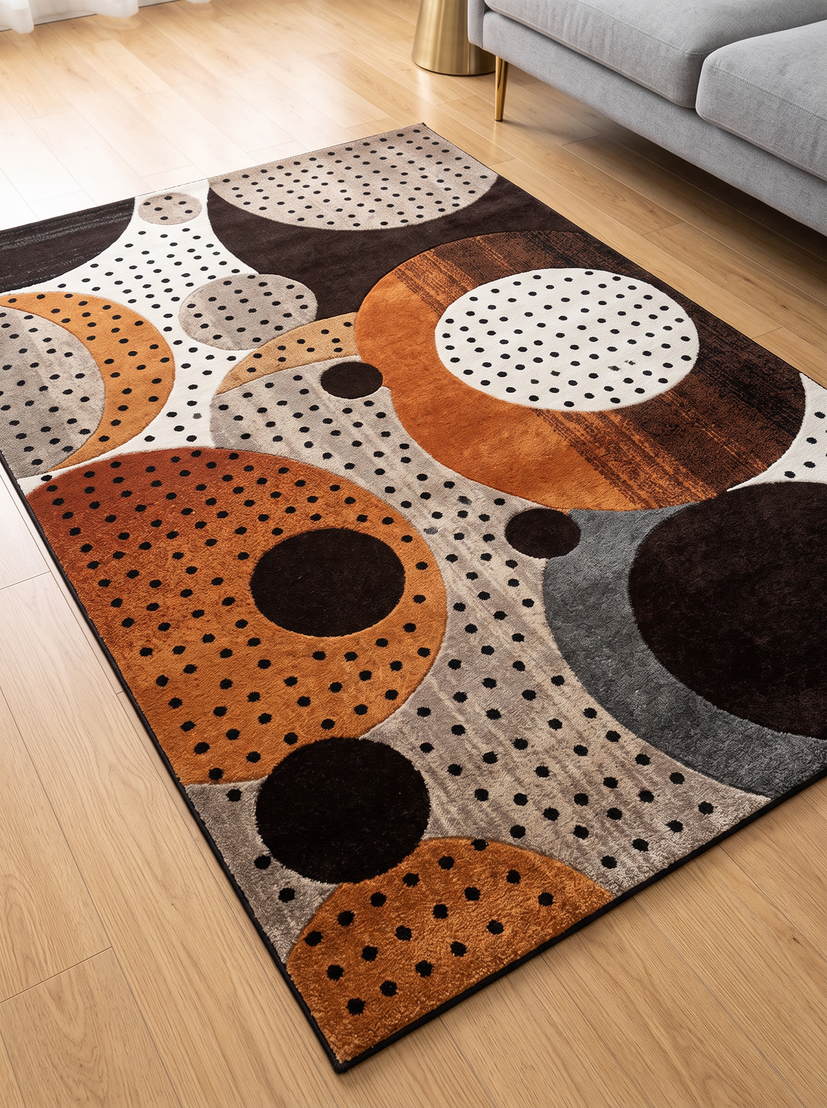 Geometric Living Room Rug - Pattern 4 - 80x120cm
