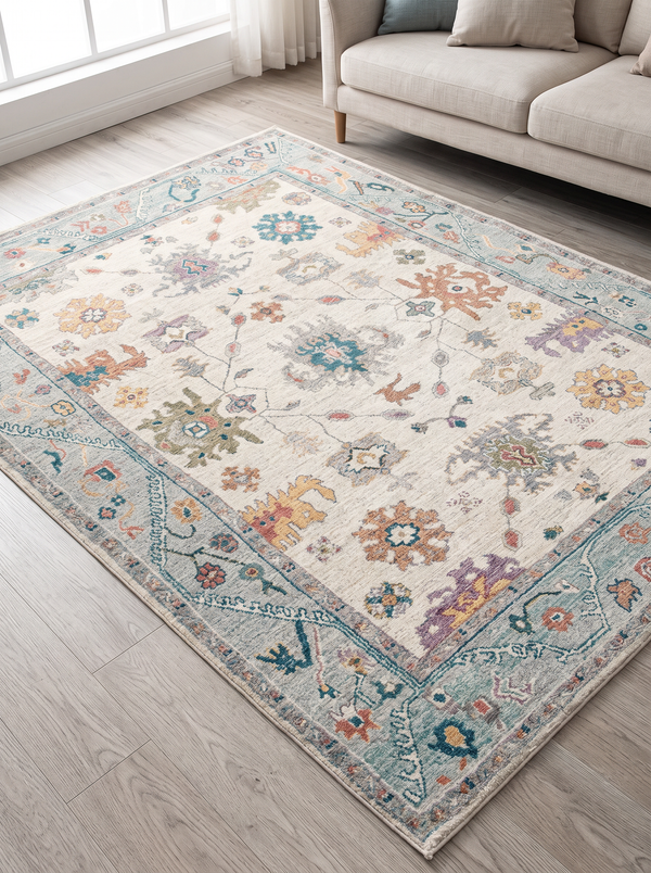 Retro Plush Rug - Amber - 80x120cm