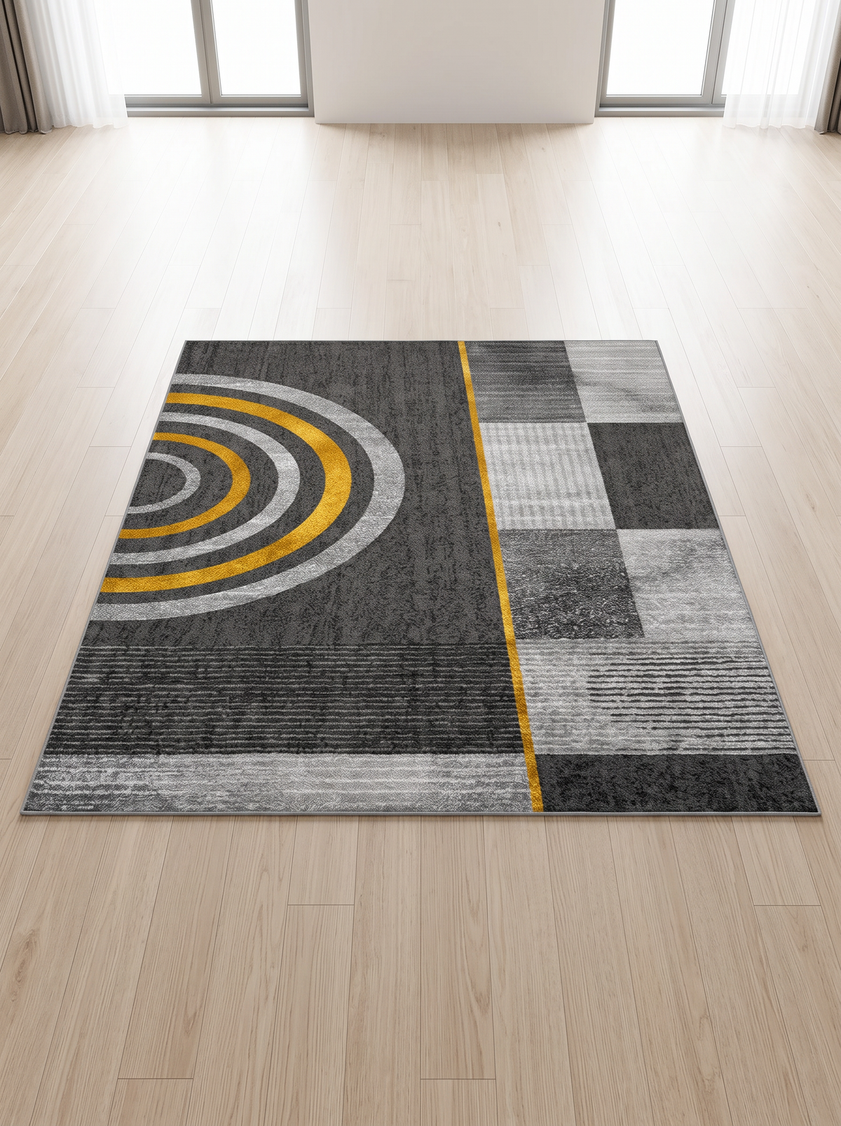 Nordic Flannel Rug - Frost - 140x200cm