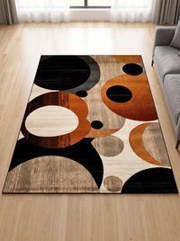 Geometric Living Room Rug - Pattern 4 - 120x160cm