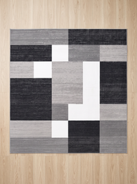 Nordic Flannel Rug - Birch - 100x150cm