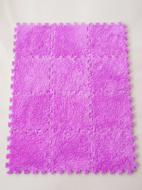 Kids Puzzle Mat - Violet - 10 pieces