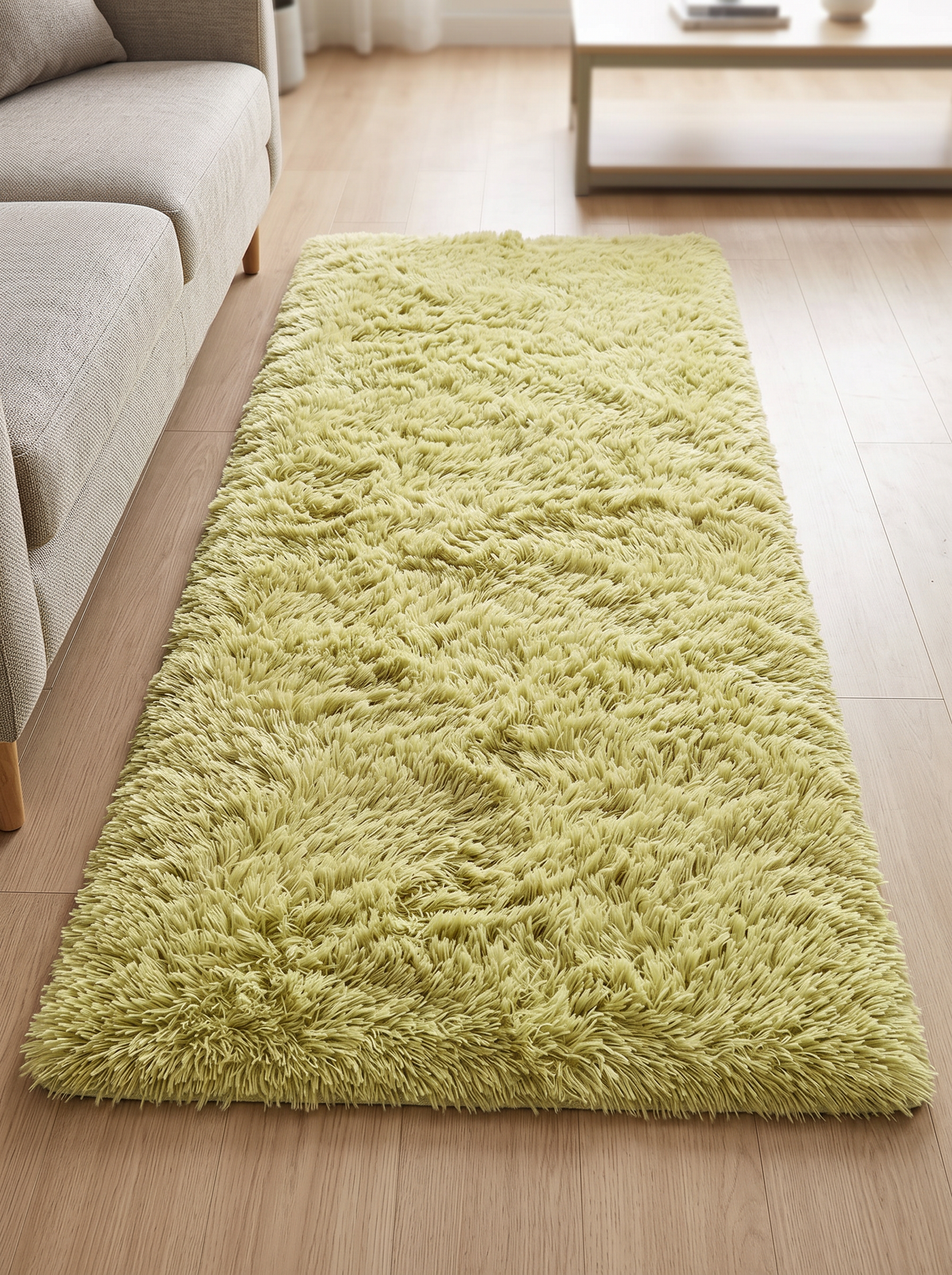 Green Gradient Rug - Green - 80x200cm
