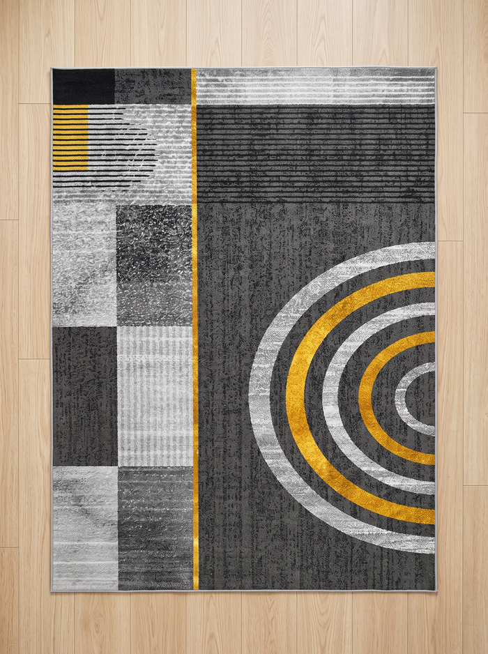 Nordic Flannel Rug - Frost - 80x120cm