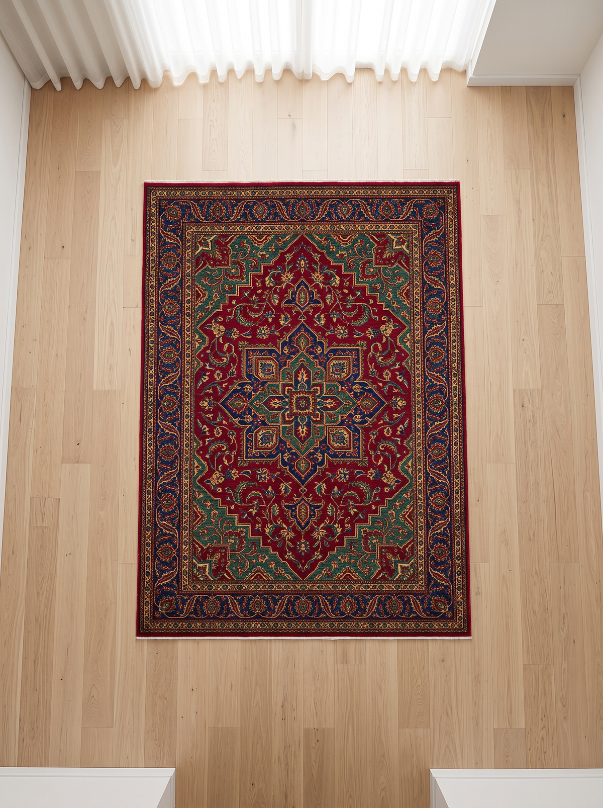 Ember Silk Wool Rug - 160x230cm