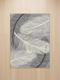 Nordic Flannel Rug - Moss - 160x230cm